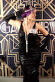 I wore this to a Gatsby themed party and then a year later to a black tie gala. 

It's gorgeous and hugs in all the right places. - Aisha L.