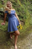 This dress was amazing. It exceeded my expectations by far.  Wonderful material, great quality.  Very flattering and extremely comfortable. Will wear this to homecoming and senior pics. - Anna M.
