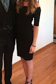 The perfect black dress! Went to a gala where the dress code was "runway chic" and I felt amazing! The dress hugged in all the right places! For sure recommend for a go to black dress! - Erin H.