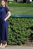 I wore this on a very breezy day at the horse races and it was the perfect outfit! I received many compliments on it. Very nice material, not too thick. I ordered a small first then returned for x-small and it was an amazing fit! - Julie L.
