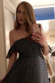 I took a chance on this dress because I normally don't wear maxis but loved this dress! Felt so confident in it, got so many compliments and it was so comfortable to wear! The top hugs snuggly without feeling constricting so you don't have to keep yanking your strapless bra up with it. It hits just above your hips and accentuates your curves perfectly! this is a must buy for summer! Can be dressed up or more casual! - Lindsay D.