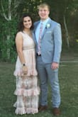 This dress was beautiful on my daughter perfect for prom. Everyone loved it and know one else had it. - Brittney P.
