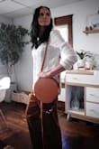 After scouring countless sites for the perfect canteen bag, I stumbled on the Croc n Roll. I've had so many compliments, from the acrylic chain handle to the cognac color crocodile material. It's definitely attention grabbing and I'm definitely in love. Croc n Roll forever. - Elisha D.
