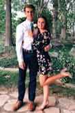 The dress fit perfect and it looked great! I ordered it for a school dance and had no problem dancing in it and having it stay in place. It was such a comfy dress and the material was SOOO nice! - Gabby P.