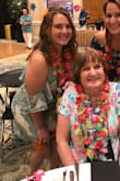 I absolutely love this dress. It is flowy, yet very flattering on. I love the cold shoulder straps and the ease this dress has when on. I wore this to a luau themed party, and it was a huge hit! It
Is a little big in the waist area, but otherwise it fits perfectly! - Heather M.