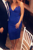 Beautiful, sexy and comfy. Fit me perfectly and I'm curvy. They need to make this dress in other colors. - Claudia A.