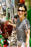I wore this for a trip to Vietnam, and it was great! I like the simplicity of it and the cutouts on the sleeves were a nice touch. Great material! - Danielle W.