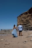 I bought this dress for my engagement pictures and it wasn't my first choice but as soon as I put it on I fell in love with it. It fit great and was actually surprisingly comfortable and it looked so beautiful for the shoot. Perfect dress. 10/10! - Kynnereth L.