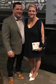 I'm not happy with my current weight, but felt beautiful in this dress! It was very flattering and comfortable. - Nicole B.