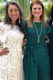 Love this dress! Super comfortable, perfect length, material is a little stretchy so it was not too tight.
I probably should have bought a small but they were sold out and the medium gave plenty of room. I received many compliments! - Lisa I.