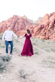 The perfect wrap dress! I tried a dozen other dresses before I found this gem and honestly, I'm so glad the other didn't work out! This dress was absolutely perfect for my engagement photos and color is amazing. Also as a busty girl, I love that it has a snap to keep the girls in. HIGHLY recommend! - Becca H.