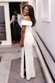 The quality of the fabric left me speechless. Bought this for a white party. It fits perfectly and I received a ton of compliments. Thanks Lulus. - Delys L.