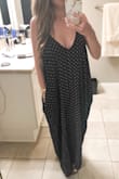 I really wish they had an XS! I knew it would be a little baggy, because that's the style, but I was surprised at how big it was. Also, I am pretty petite, so that may be why. The only reason I'm not retiring it, is because 1. Very comfy & cute 2. I figured if I can cinch it with a belt, it won't look like I'm swimming in it. - GABRIELLE S.