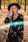 I love this dress. It runs a tiny bit small but an XS still fits which is my size in all orders on Lulus. So cute but still feminine without looking like a little girl. - Stephanie S.