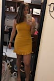 I needed a cute dress to wear for commencement for my college graduation. I was nervous for my curves but it fits PERFECT! If you're thinking about buying it, BUY IT! - Alyssa B.