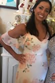 Such a gorgeous dress! Wore it for my bridal shower.
Loved it. - Carol M.