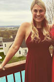 This dress fit perfectly and was so flattering around the waist. I ordered a medium. Highly recommend! - Elizabeth J.
