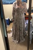 Wow, I hate maxi dresses on myself but this wrap dress clings everywhere you want it to and flows beautifully everywhere else. This dress is gorgeous, I ordered this for engagement photos and I am SO EXCITED to be wearing something that makes me feel SO GOOD in!!!! - Madelyn K.