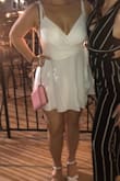 This romper is a little bit of a looser, flowy fit perfect for the spring and summer. - Zoe H.
