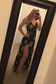 I got this dress for a sports banquet and the fact that you can adjust the dress to your body shape is what makes this one a winner. You can wrap it however tight or loose as you please. Can't be any happier with this purchase. - Mandy M.
