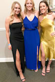 Gorgeous dress. I wore it to a Gala for my graduate school program so I needed a dress that was mature and appropriate. This dress was perfect for the occasion. Only complaint is that it didn't fit my chest snugly but I have that issue with all strapless dresses. Material hugged my body well and had great movement. Love this dress! - Holly M.