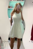 I had been looking for a dress for my graduation commencements for months and I wasn't sure if I wanted to spend a lot. I found this dress and ordered it immediately, sitting in the pool in Florida actually lol. It fits perfectly and unlike a lot of the other white dresses I had tried it isn't see through at all. I'm so pleased with the way it looks and the fast shipping was a plus as well! - Samantha H.