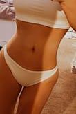 Nice bottoms. Fit like expected. Haven't had a chance to wear them out yet, but they seem to not be see through. Would purchase again. - Holley S.