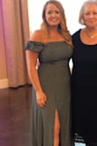 Wore this to a wedding. I received soooo many compliments. Was a little long but I'm short and was able to hem easily... - Kelly W.