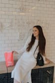 This has become my go to dress! I've worn it to everything from church, family parties, friend outings in the city, to even on a date. You can pair it with heels or keep it more casual with some sandals. It's very thick material so it keeps you nice and warm. P.s. in my photos it may look slightly different as I cut along the seams and cut off the turtle neck part. - Cheyenne T.