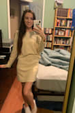 I love the neutral color of this skirt! I also but the matching skirt and love how they pair together. Perfect for so many occasions. I worked in an office for quite some time and loved throwing this top on, it still went with the business casual dress code. Perfect for work and also weekends. - Cheyenne T.