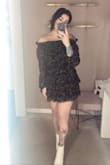 THIS IS A MUST BUY DRESS! It's so flattering and so comfortable - perfect for spring, summer, and early fall. I do not feel the need to wear a bra with this dress which is a huge plus. It is on the shorter side, so when I wear it for work I wear bicycle shorts under, and it actually looks cute if they peek out a bit. - Nicole H.