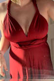 I bought it for a wedding I'm in. I love the convertible top and its options. I bought the large based on my bra size, and with heels it'll be the perfect length! - Jordan M.