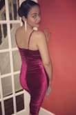 I am in love with this dress! It feels comfortable on my body, enhances my curves and it's the perfect combination between sexy and classy. Definitely appropriate for a night out, formal dinner, date, etc. - Simeris M.