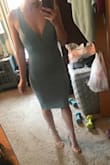 This dress fit like a dream! I'm super indecisive, and it took me days to find a dress for a wedding. I decided on this dress and was so impressed with how well it hugged every curve and fit just right. The seam on the back side of the dress under the zipper was loose and had a small hole, but Lulus went above and beyond to accommodate me! I spoke with customer service on Monday afternoon, they shipped my new dress Monday night, and it arrived Wednesday morning in perfect condition! Thank you Lulus for making my first experience with you guys an awesome one. If you're on the fence about this dress or ordering from Lulus, don't be! The quality is amazing and the customer service doesn't compare. You won't be disappointed! - Brittany L.