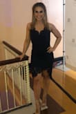 Loved this dress! Wore it to a wedding and it was perfect! Small fit like a glove! - Allison G.
