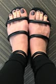 So CUTE! I have worn these many times since receiving them. They have replaced my old black sandals all together because they can be worn with anything silver accessories or gold. The design is very simple so they can be casual or dressy flats. My fav part is the cushioned arch in the sandal... this little detail is impossible to find in other sandals at this price point. So well made! I've considered buying a second pair in case I wear these out and need to replace and they are no longer available. These are a must buy! - Amanda W.