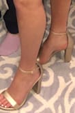 I always order a 7.5 for shoes from Lulus even though I regularly wear an 8. But these shoes are decently comfortable for heels and they look great! - Lily S.
