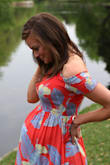 I gave up on Maternity clothes pretty early on and Lulus flowy dresses have been a lifesaver. I've enjoyed wearing this throughout my pregnancy and look forward to wearing it post-pregnancy as well of course! - Colby B.