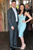 I loved this dress so much. I wish it had adjustable straps as it seemed a bit low, but it fit the body perfectly even with a bit of curves. Very classy, with a touch of cleavage for funsies. Worn to a Spring wedding in TX. - Morgan M.