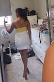 Great quality, a bit see through but doesn't ride up and isn't so short that when I bend down you can see my bits. 
Excited to wear for my trip to Italy! - Lexine R.