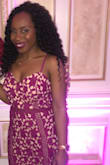 I bought this dress to attend a wedding and I loved the color! It's comfortable and flattering. I received many compliments. - Cassandra N.