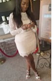 I ordered a medium and returned it for a small and it fit perfectly. I purchased for a wedding. - Alicia Y.