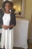 The dress fit very well on my daughter. She loved it. - Sabine P.