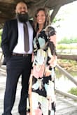 Loved this dress so much. I sang in a wedding and felt so confident in this beautiful dress. It was so much fun to dance in with the slit. It felt so airy and I didn't get hot! Also felt super sexy in it! - Maci R.