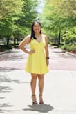 Bought this dress for my graduation photos. I like the dress and it fits comfortably. - Bobi Y.