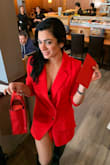 I looked absolutely stunning with the blazer dress! - Leticia C.