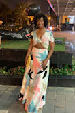 It was soooooo cute on. I cannot wait to wear this on vacation this summer. I know it will be a scene stealer. - Tirrany T.