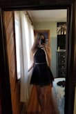This dress is just what I expected. Material feels amazing, not sheer at all. It really accentuates girls like myself who don't really have curves. 10/10. - Julia Z.