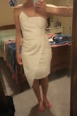 I'm excited to wear this as a going-away dress at my wedding! The material is very nice, and it is classy and comfortable at the same time. - Elise G.
