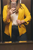 This is my power blazer for work, and I freaking love it! - Kenzie O.